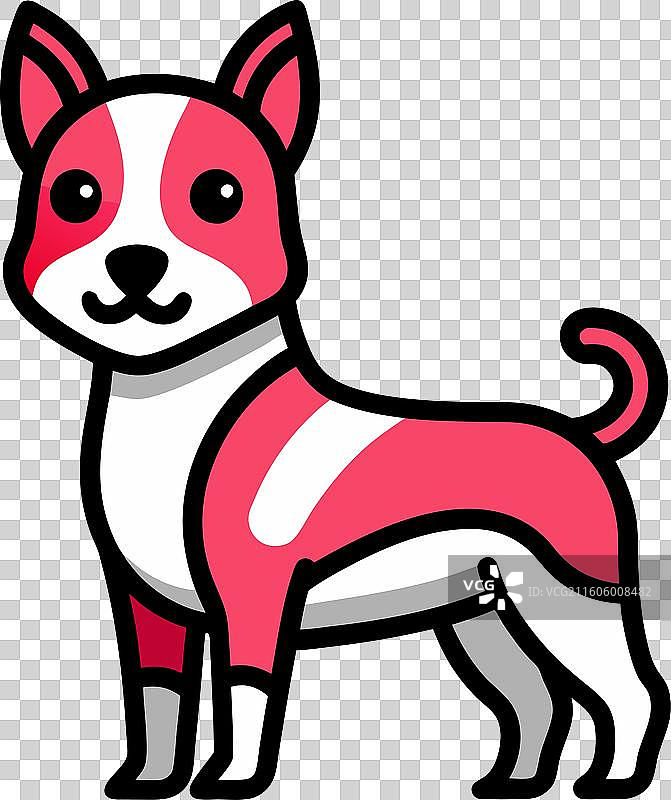 可爱的达尔马提亚犬图片素材