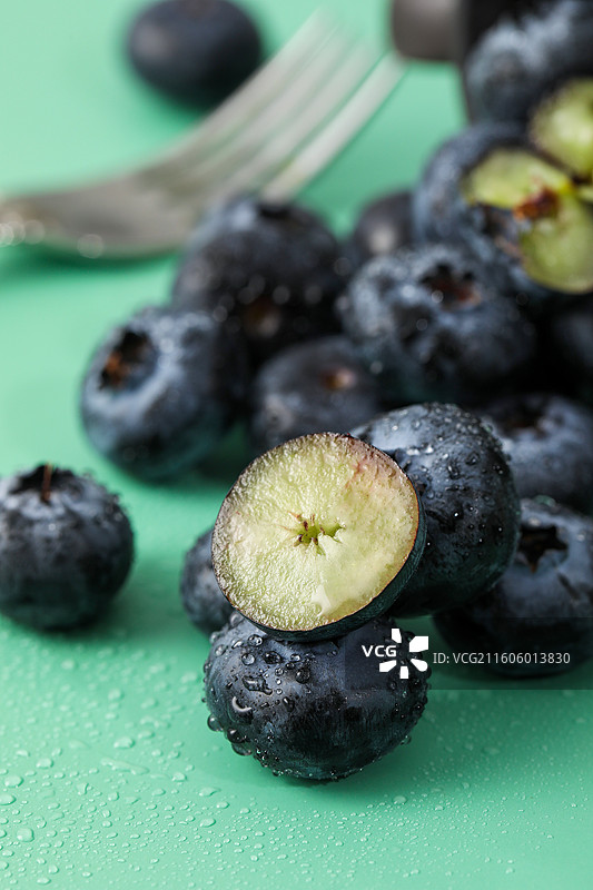 蓝莓图片素材