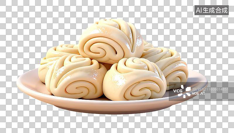 【AI数字艺术】食品插画 主食系列插画图片素材