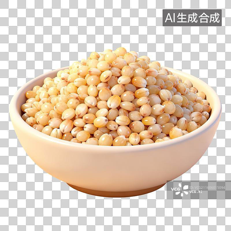 【AI数字艺术】一碗高粱 食品插画 主食系列插画图片素材