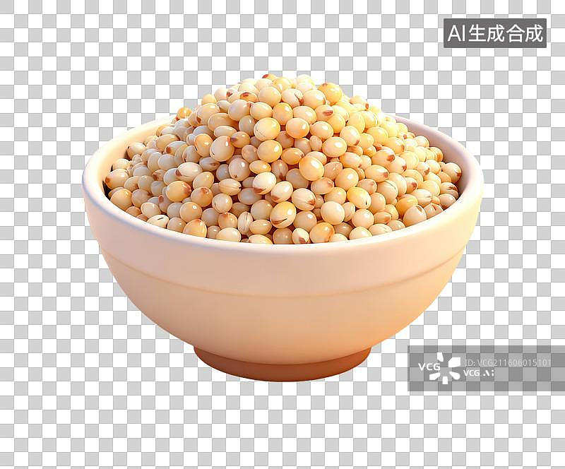 【AI数字艺术】一碗高粱 食品插画 主食系列插画图片素材