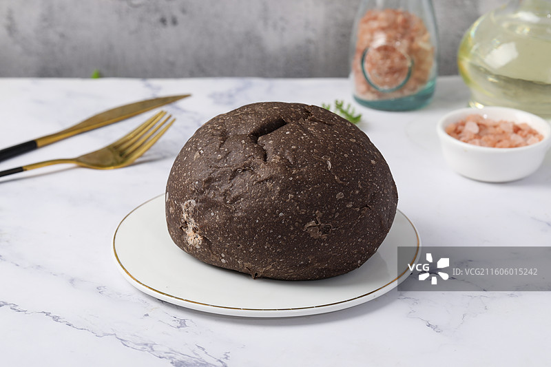 巧克力冰面包图片素材