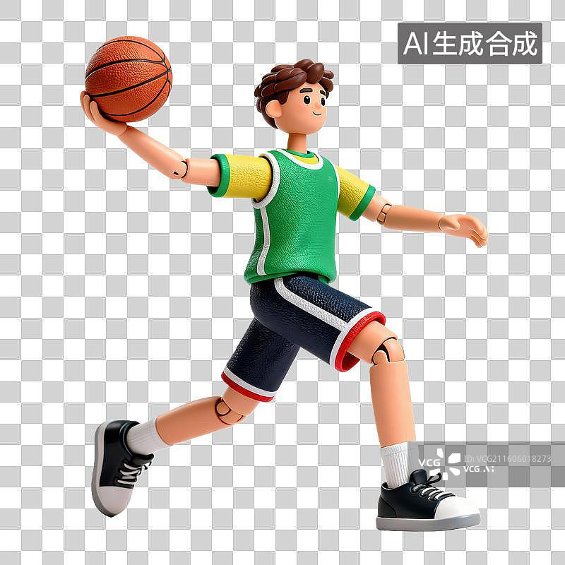 【AI数字艺术】卡通时尚动态人物图片素材