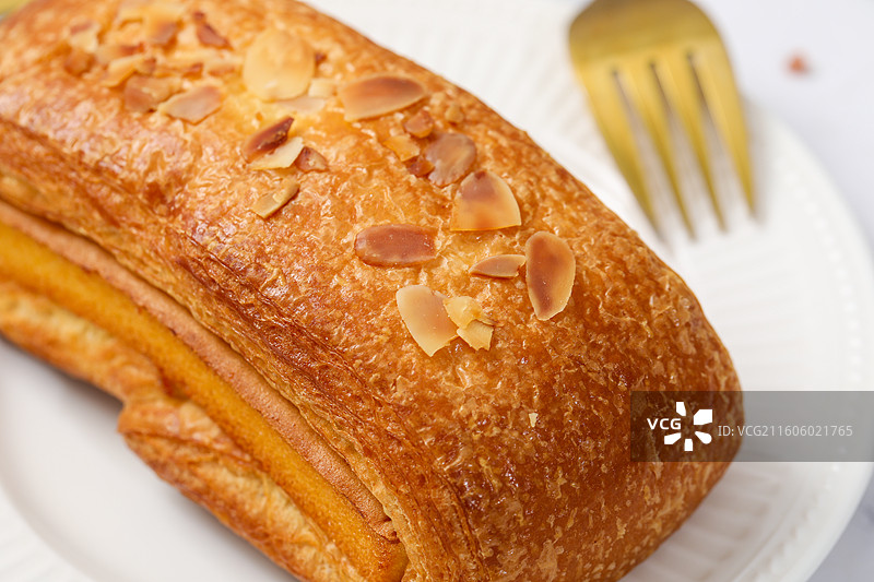 蛋糕丹麦酥面包图片素材