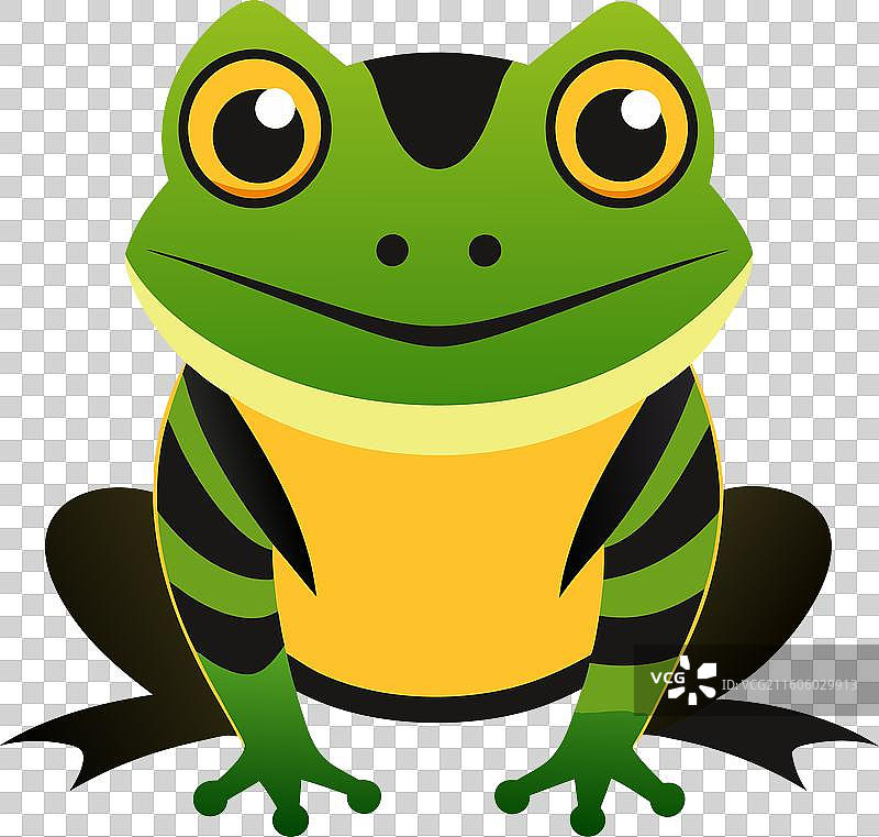 达尔文蛙可爱说话图片素材