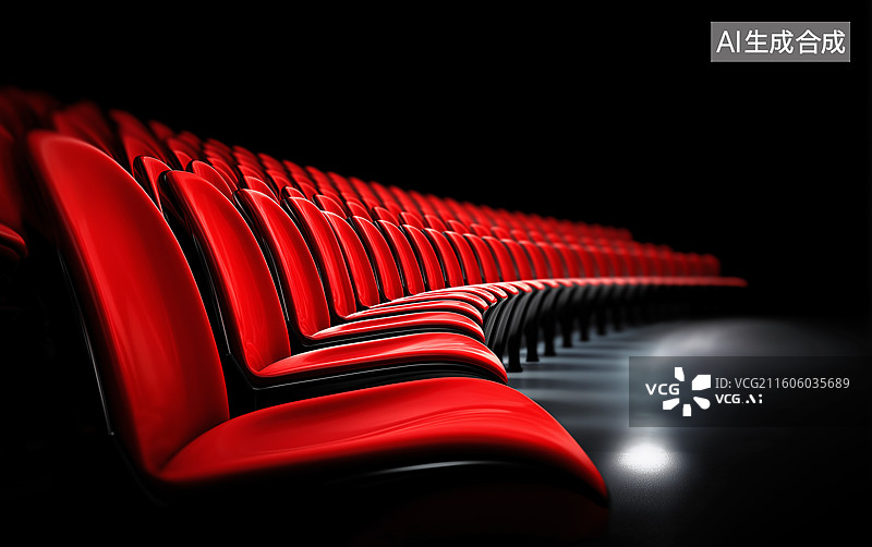 【AI数字艺术】一个豪华礼堂的内部空间图片素材