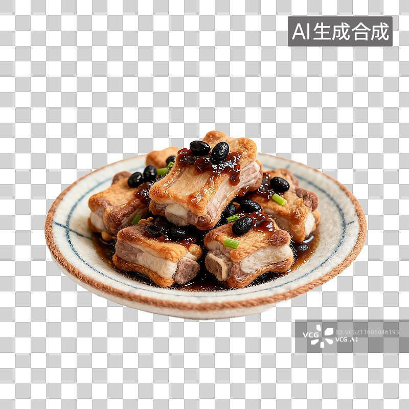 【AI数字艺术】可爱温馨毛毡风格年夜饭美食元素图片素材
