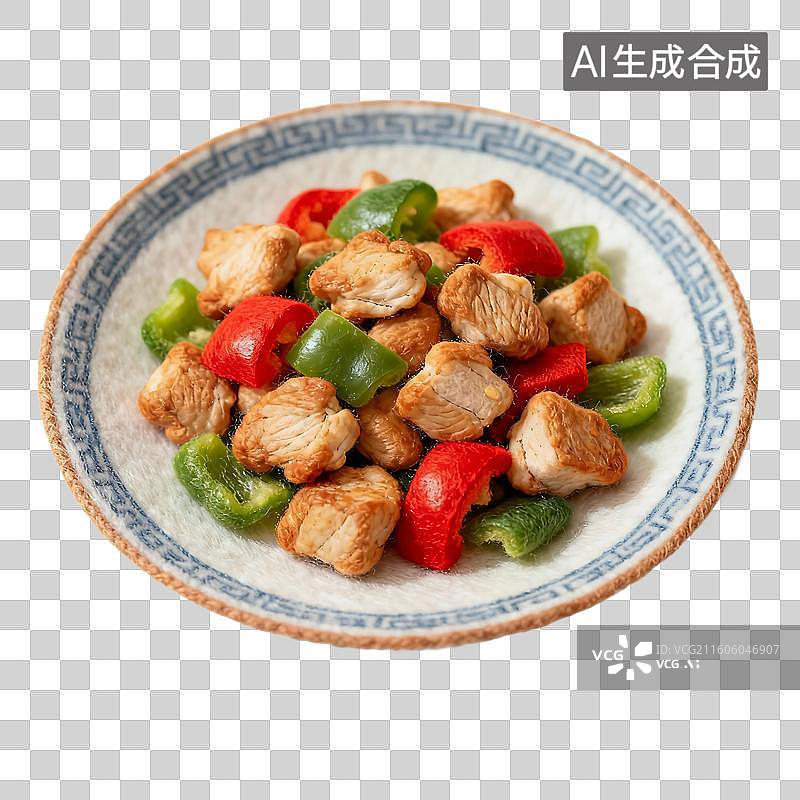 【AI数字艺术】可爱温馨毛毡风格年夜饭美食元素图片素材