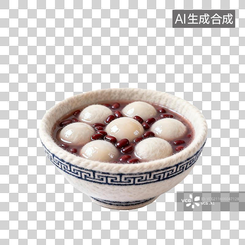 【AI数字艺术】可爱温馨毛毡风格年夜饭美食元素图片素材