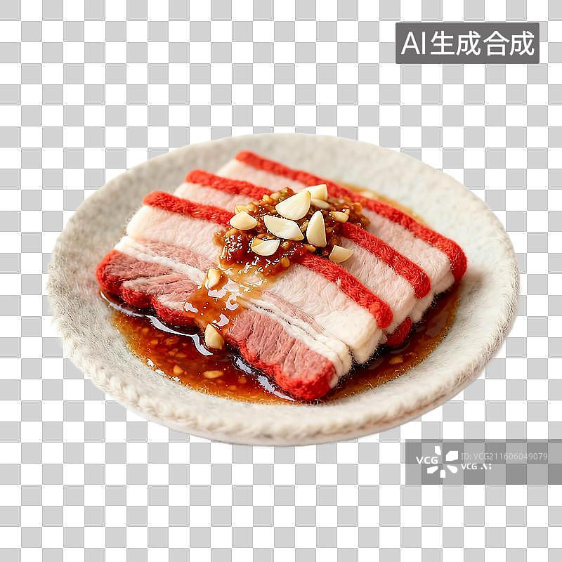 【AI数字艺术】可爱温馨毛毡风格年夜饭美食元素图片素材