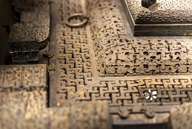 青铜冰鉴 战国•曾 1978年湖北随县出土 中国国家博物馆图片素材