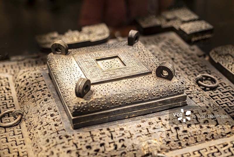 青铜冰鉴 战国•曾 1978年湖北随县出土 中国国家博物馆图片素材