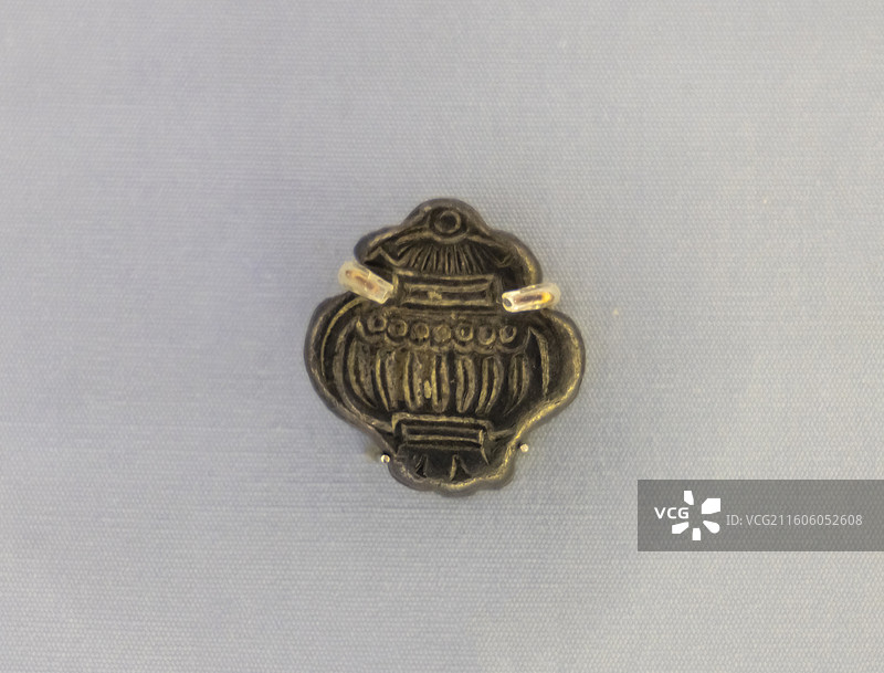 乾隆三年八宝小银锭 清前期 中国国家博物馆图片素材