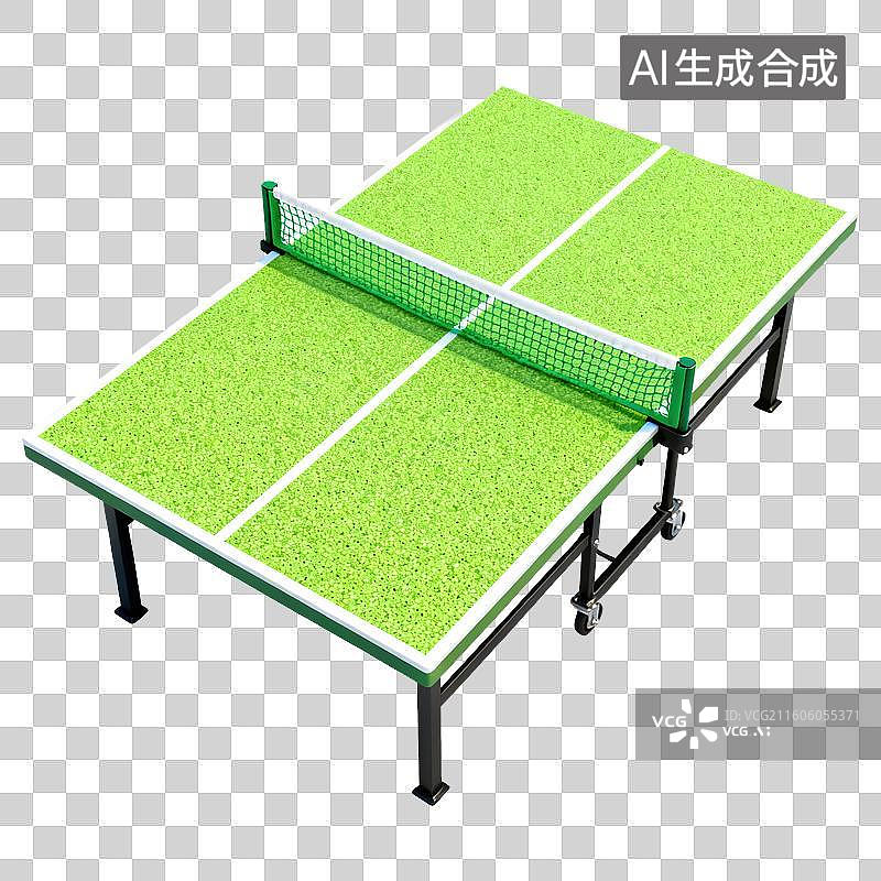 【AI数字艺术】乒乓球台-体育运动项目图片素材