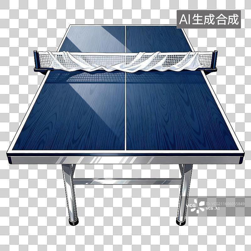 【AI数字艺术】乒乓球台-体育运动项目图片素材