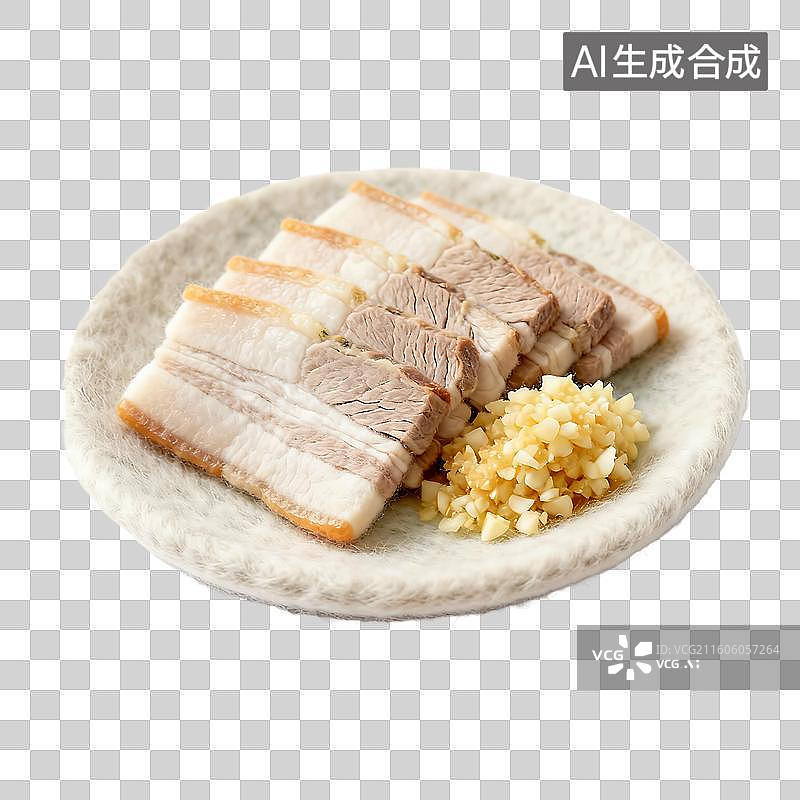 【AI数字艺术】可爱温馨毛毡风格年夜饭美食元素图片素材
