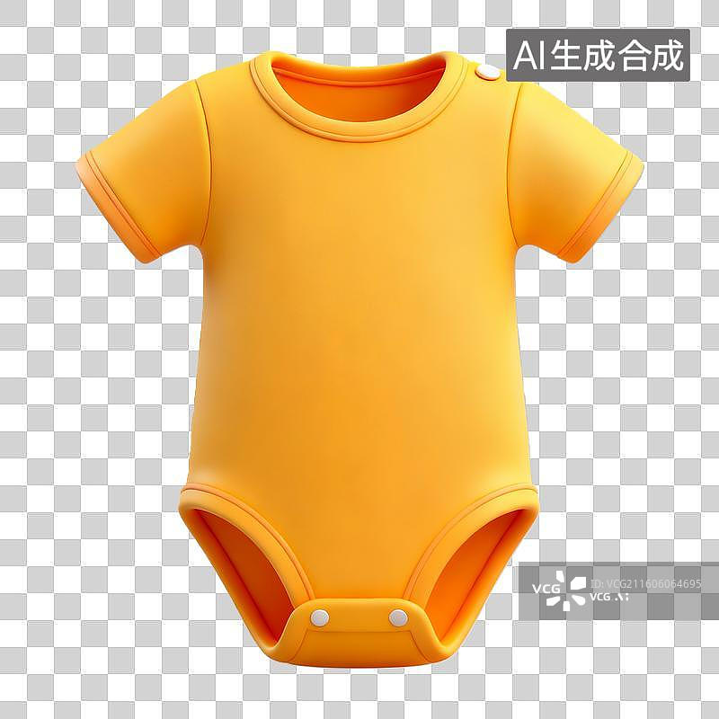 【AI数字艺术】3D立体轻拟物连体衣插画母婴亲子主题免抠元素图片素材