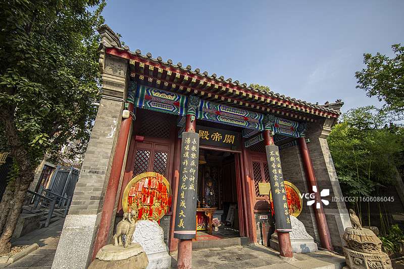 天津市古文化街天后宫：关帝庙图片素材