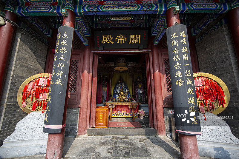天津市古文化街天后宫：关帝庙图片素材