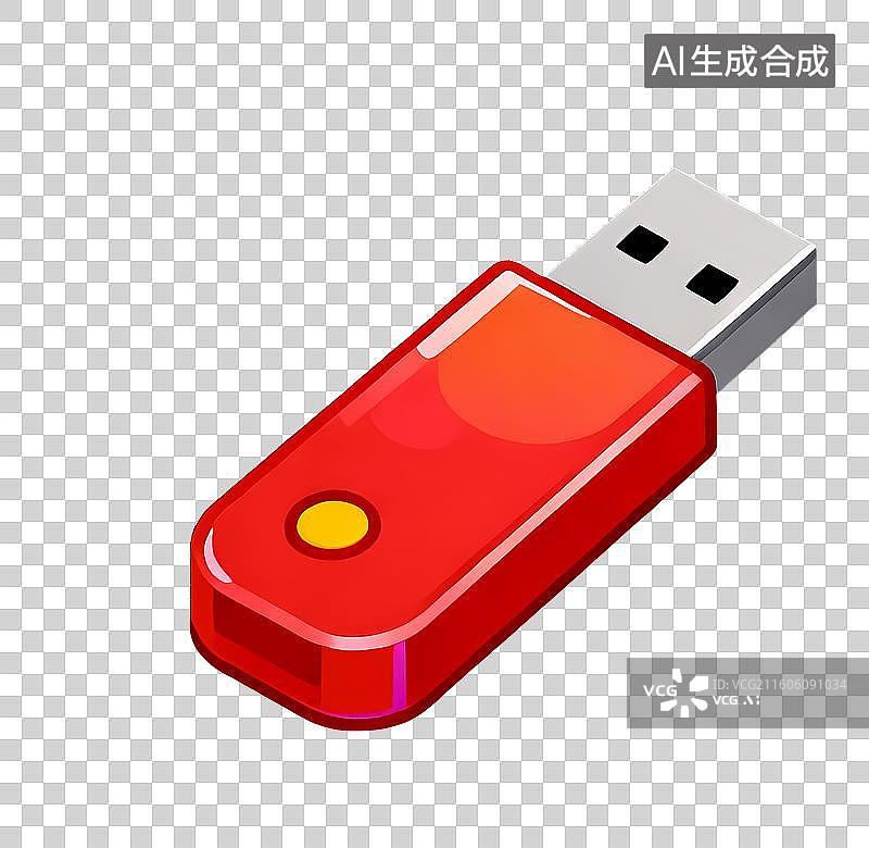 【AI数字艺术】免扣移动优盘元素图片素材