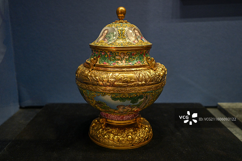 故宫鼓浪屿外国文物馆展出的文物图片素材