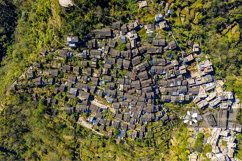 广东省清远市连南瑶族自治县油岭千户瑶寨图片素材