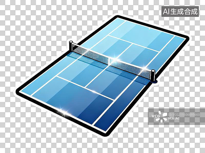 【AI数字艺术】网球场-体育运动项目图片素材