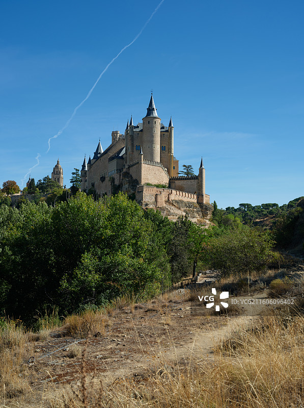 塞哥维亚城堡风景图片素材