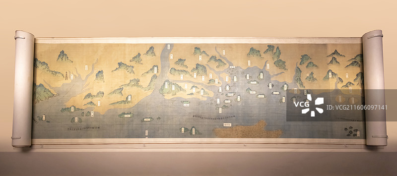 郑和航海图 中国国家博物馆图片素材