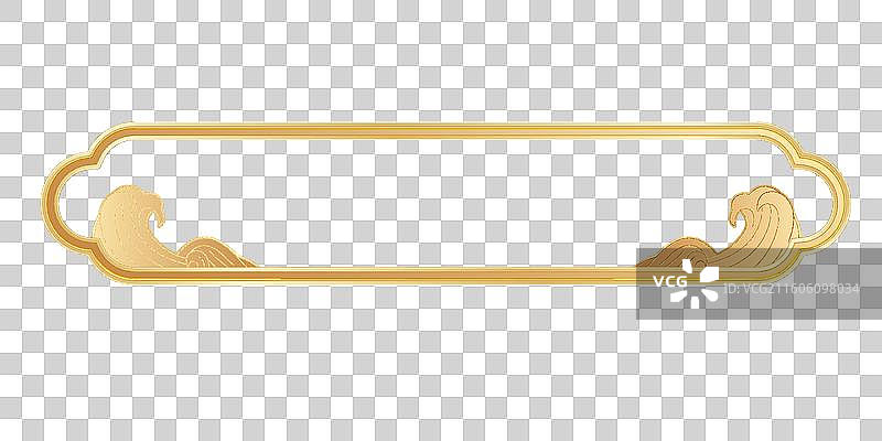 中国风精品水纹边框图片素材