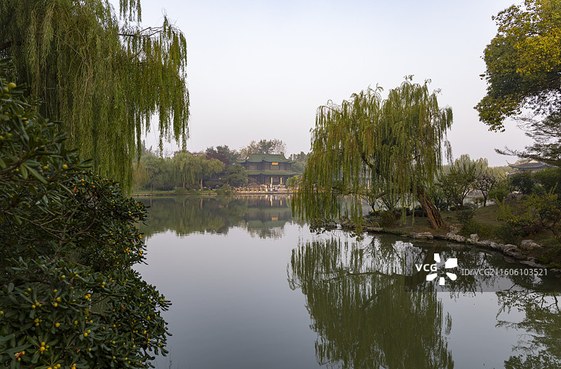 江苏省扬州市瘦西湖景区摄影图片图片素材