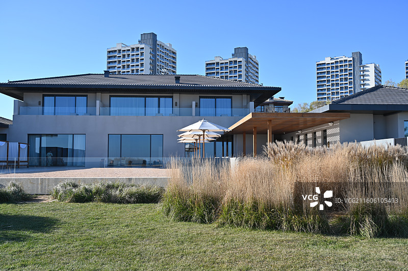 秦皇岛昌黎县阿那亚黄金海岸建筑图片素材