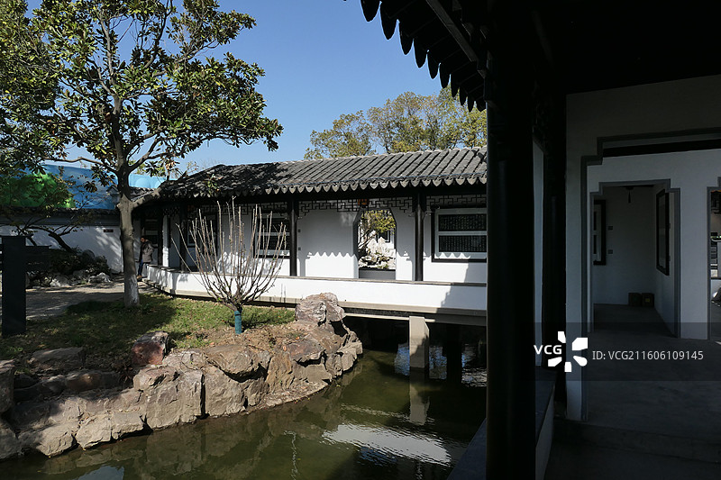 徐霞客故居，霞客故里，江阴徐霞客故居，江阴旅游，马镇旅游，中式庭院，中式园林，园林建筑，古建筑，中式图片素材