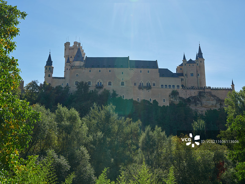 塞哥维亚城堡图片素材