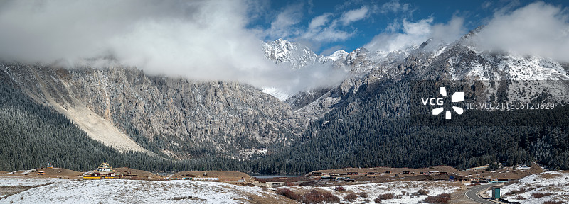 措普沟风景名胜旅游区风光图片素材