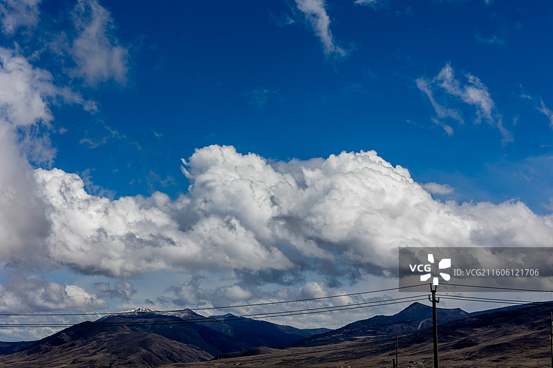 川西理塘318天空之城旅行图片素材