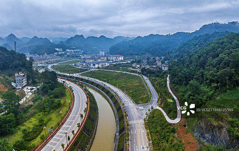 云南文山州麻栗坡县图片素材