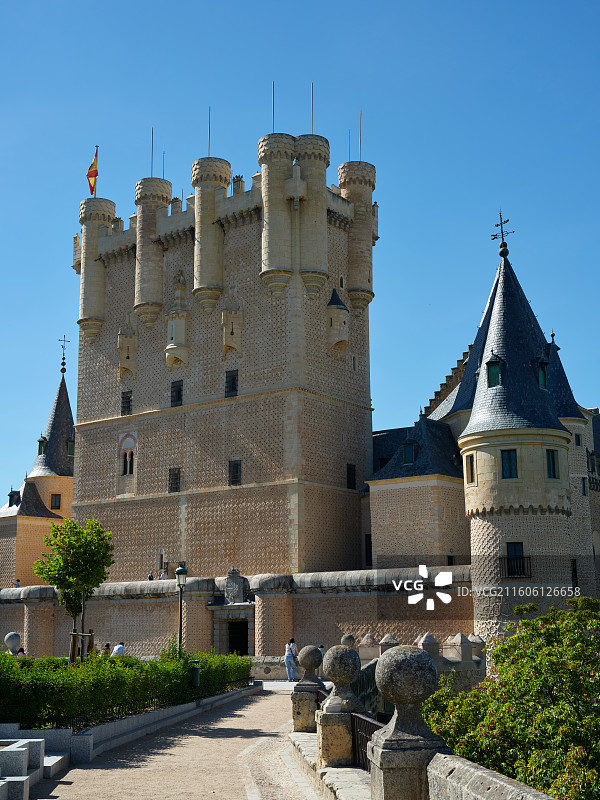 塞哥维亚城堡图片素材