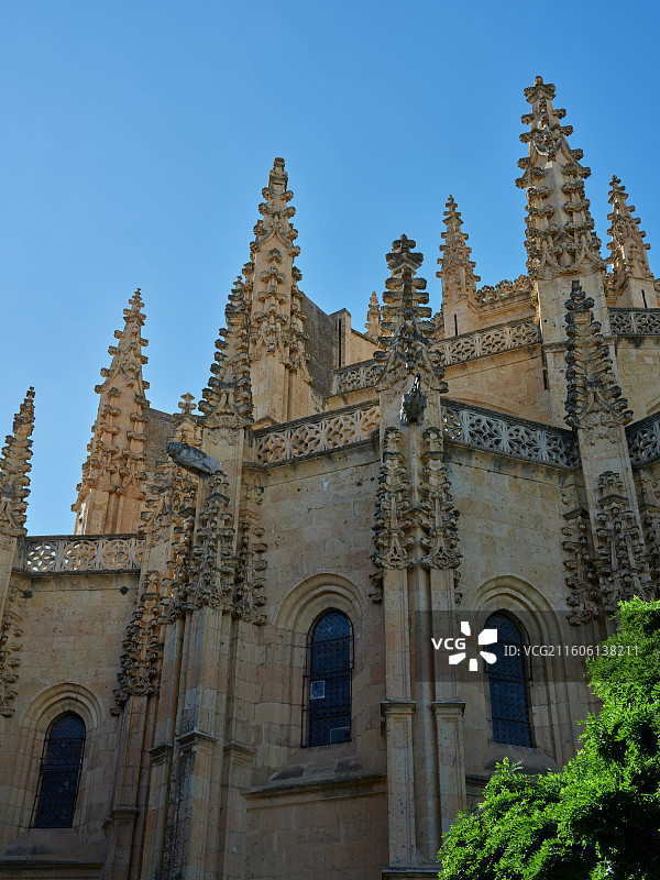 塞哥维亚大教堂图片素材