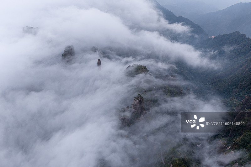 江西省上饶市最美峰林第一仙山三清山图片素材