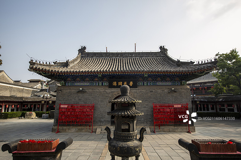 天津市古文化街天后宫：前殿图片素材