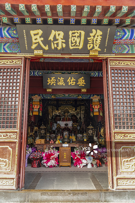 天津市古文化街天后宫：正殿图片素材