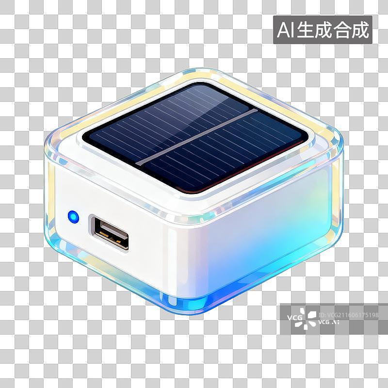 【AI数字艺术】太阳能充电设备图片素材