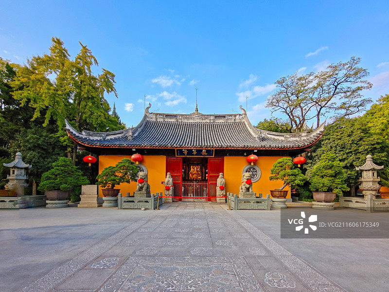 上海龙华寺图片素材