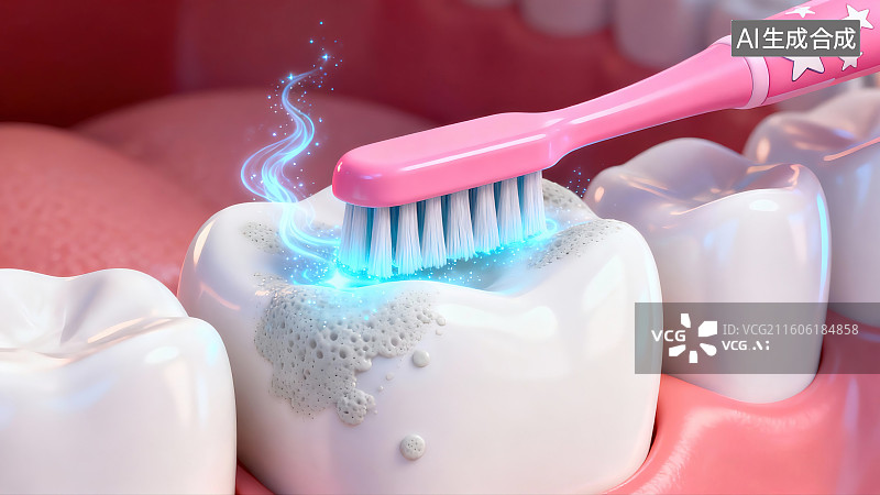 【AI数字艺术】牙齿医疗保护图片素材