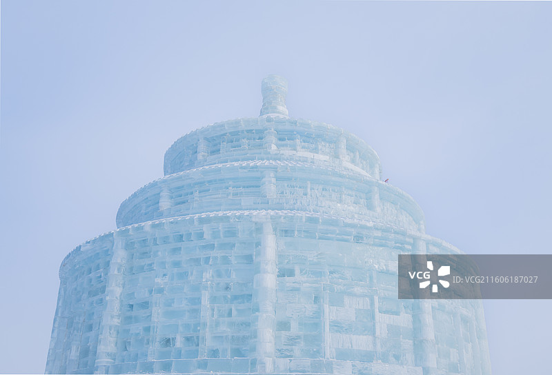 黑龙江哈尔滨冰雪大世界图片素材