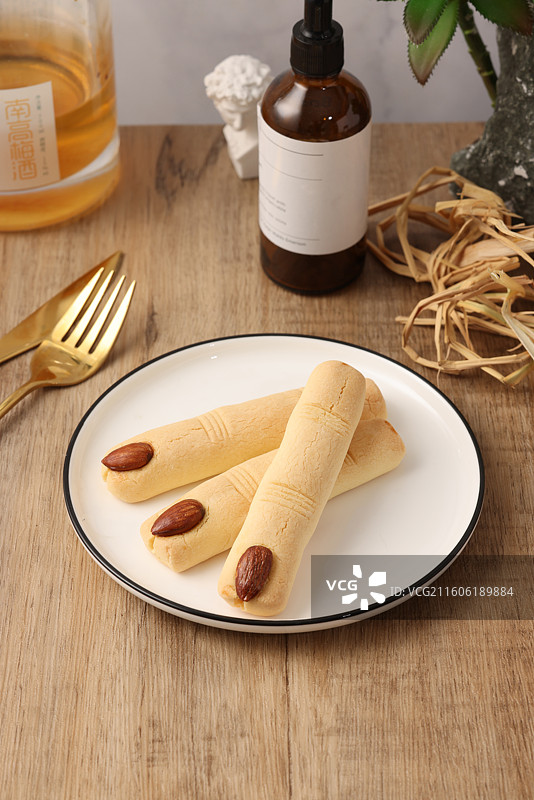 万圣节手指饼干图片素材