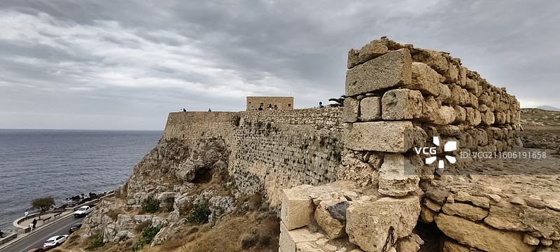 希腊克里特岛～雷西姆农城堡图片素材
