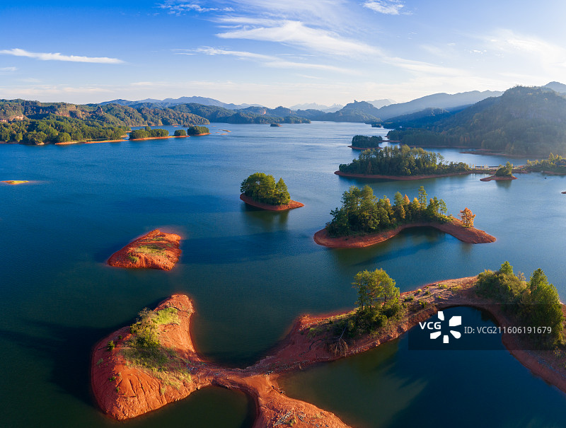 世界地质公园福建泰宁金湖景区风光图片素材