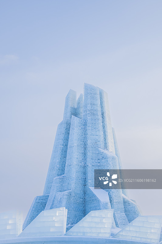 黑龙江哈尔滨冰雪大世界图片素材